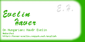 evelin haver business card