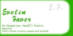 evelin haver business card